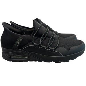 Snoop Dogg x Skechers Uno Slip-Ins Black‎ Sneakers Men's Size 12 🖤🔥 Hands-Free
